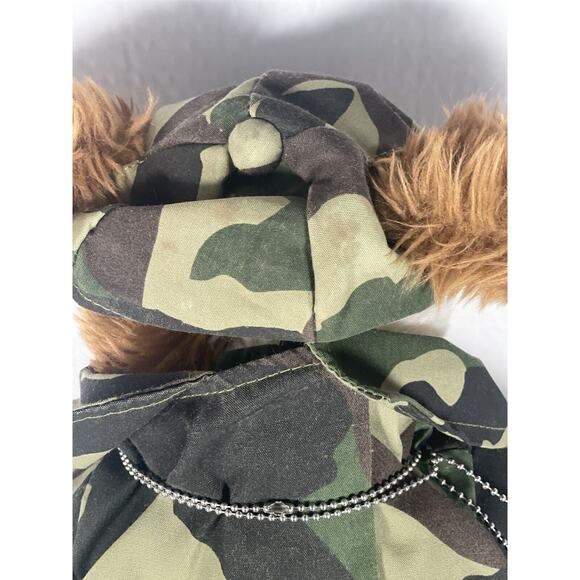 Build A Bear Military Camo Army Soldier Outfit Shirt Pants Boots - Picture 3 of 5